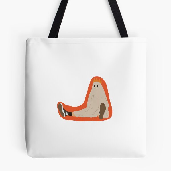 Item preview, Orange Sheet Ghost with a Crown designed and sold by athenasartistry.