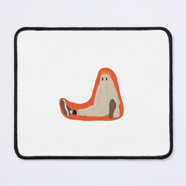 Item preview, Orange Sheet Ghost with a Crown designed and sold by athenasartistry.