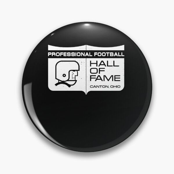 Item preview, 1960s National Pro Football Hall of Fame Shield Logo (White) - Canton, Ohio  designed and sold by Allisunaway.