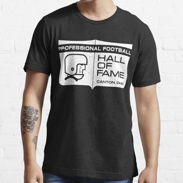 deadmansupplyco 1960's National Pro Football Hall of Fame Shield Logo (color) - Canton, Ohio T-Shirt