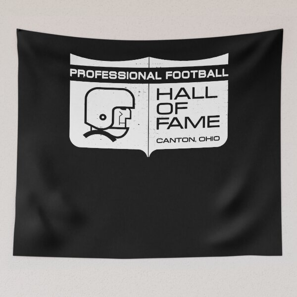 Item preview, 1960s National Pro Football Hall of Fame Shield Logo (White) - Canton, Ohio  designed and sold by Allisunaway.