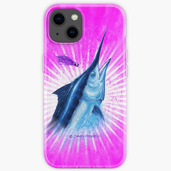 BLACK MAGIC PINK- Black Marlin iPhone Soft Case
