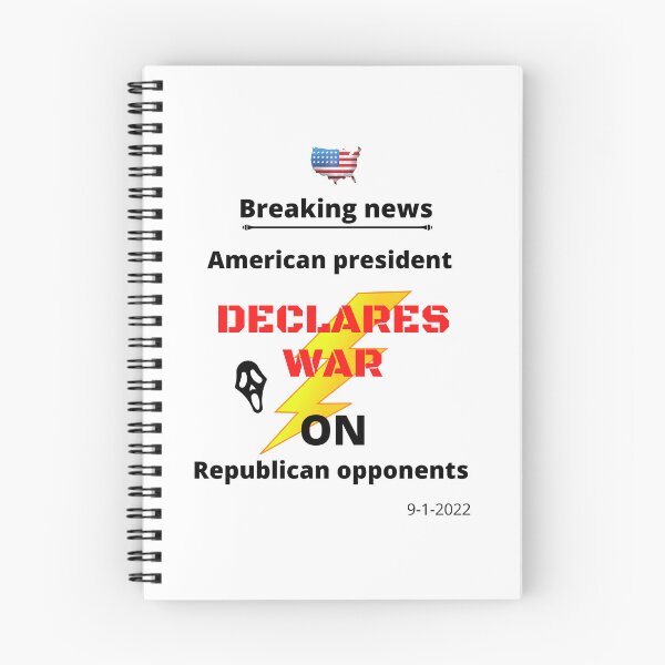 Item preview, American President declares war on republicans designed and sold by rocklegends99.