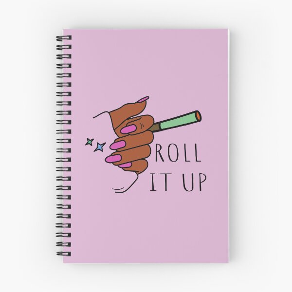 Item preview, Roll It Up Weed Joint Black Woman With Hot Pink Nails Design - For Stoners/Smoker Girls 420/Weed/Marijuana/Cannabis/Pot Lovers designed and sold by SteamParliament.