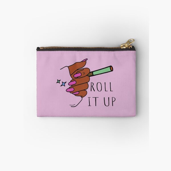 Item preview, Roll It Up Weed Joint Black Woman With Hot Pink Nails Design - For Stoners/Smoker Girls 420/Weed/Marijuana/Cannabis/Pot Lovers designed and sold by SteamParliament.