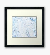 Blue Marble Framed Print
