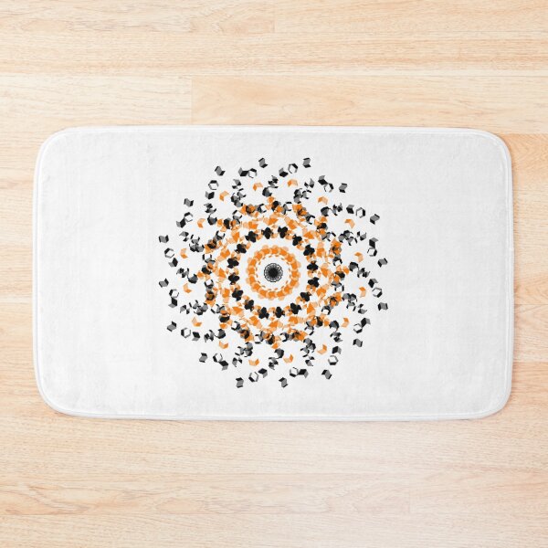 Item preview, Halloween mandala, abstract art designed and sold by Meo Design.