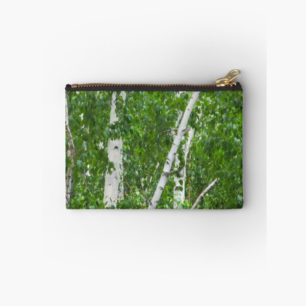 Item preview, Birch Tree Photography Green White Woods Forest Summer designed and sold by Siela.
