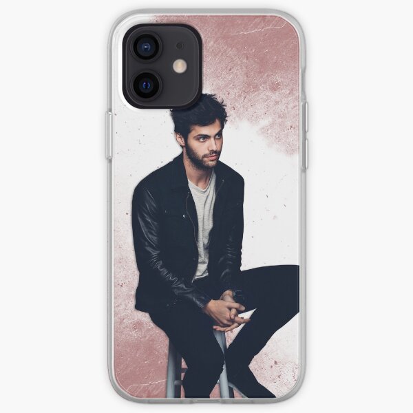 Matthew Daddario sitting iPhone Soft Case