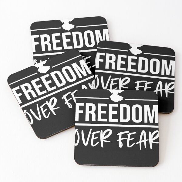 Item preview, Freedom over Fear  designed and sold by AlethKeye.