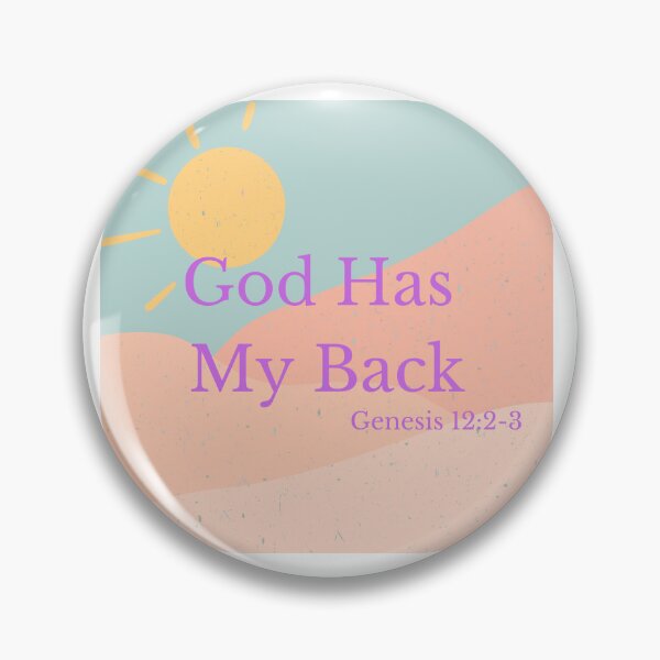 Item preview, God has my back! designed and sold by Jsunshine75.