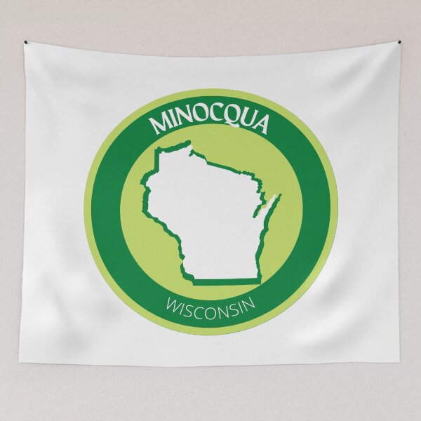 Item preview, MINOCQUA WISCONSIN - GREEN designed and sold by jrno11.