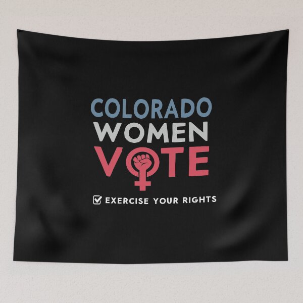 Item preview, Colorado Women Vote Voter 2022 Election Feminist Women Right design designed and sold by Merchking1.