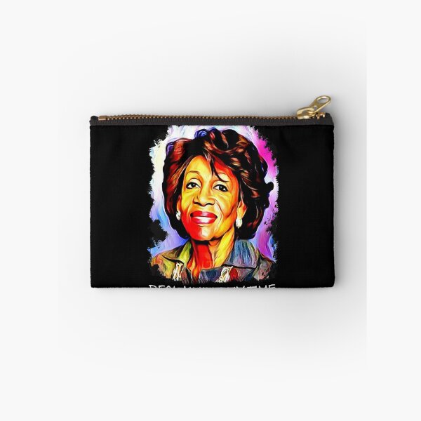 Item preview, Auntie Maxine Waters Colorful Portrait - Reclaiming My Time designed and sold by Indivisible.