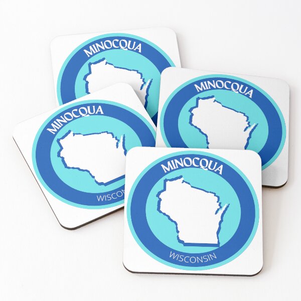 Item preview, MINOCQUA WISCONSIN - BLUE designed and sold by jrno11.
