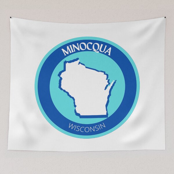 Item preview, MINOCQUA WISCONSIN - BLUE designed and sold by jrno11.