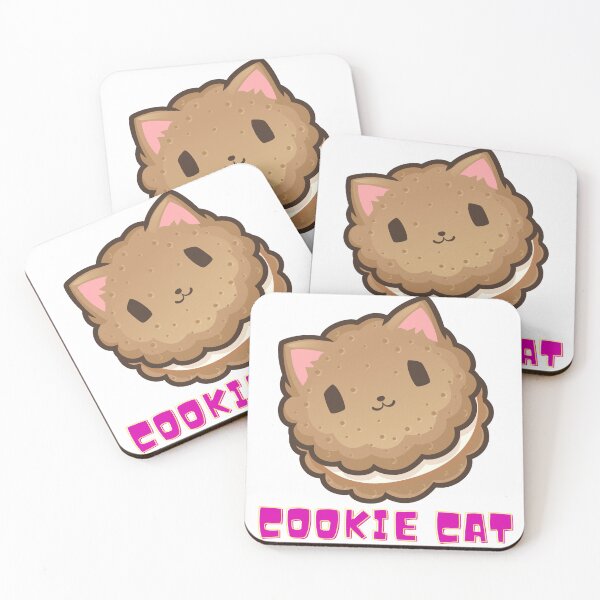 Item preview, cookie cat designed and sold by Dude Elle.