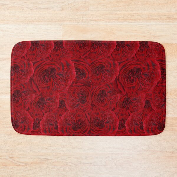 Item preview, Red roses seamless pattern designed and sold by Itzjustlife.
