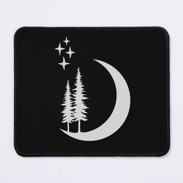 Item preview, Crescent Moon Design, Moon Graphic Tee, Night Sky T-shirt, Adventure Nature Lover designed and sold by shellnot.
