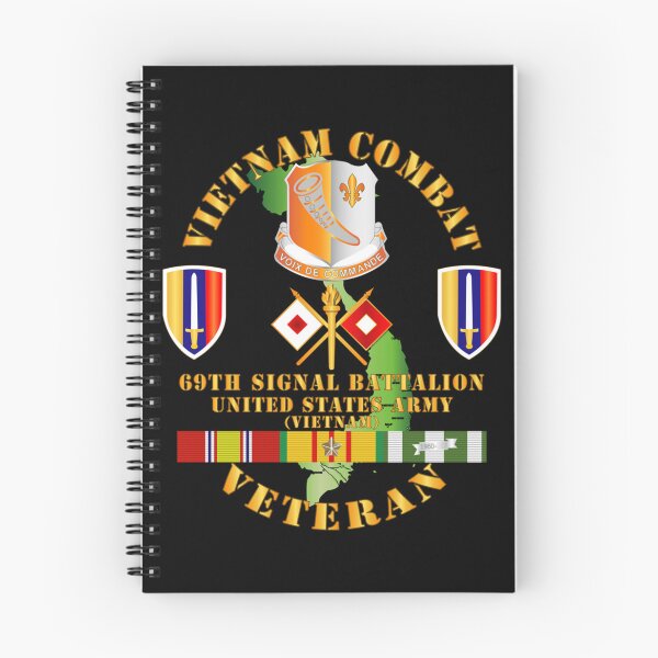 Item preview, Army - Vietnam Combat Vet w 69th Signal Bn DUI - USARV w VN SVC   designed and sold by APComfortPrint.