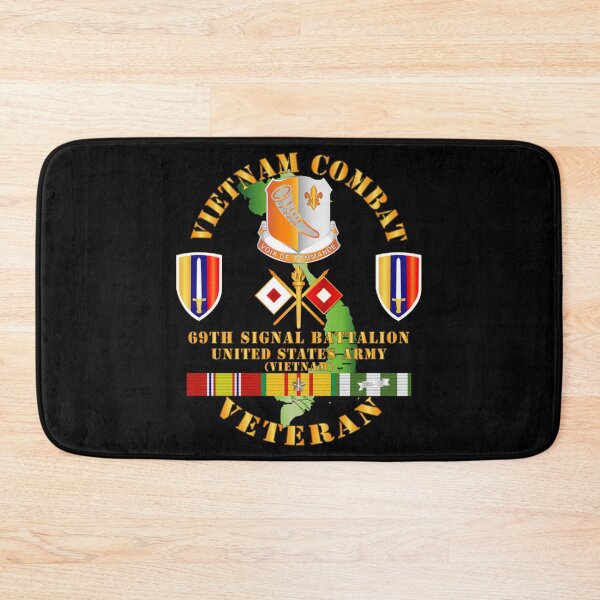 Item preview, Army - Vietnam Combat Vet w 69th Signal Bn DUI - USARV w VN SVC   designed and sold by APComfortPrint.