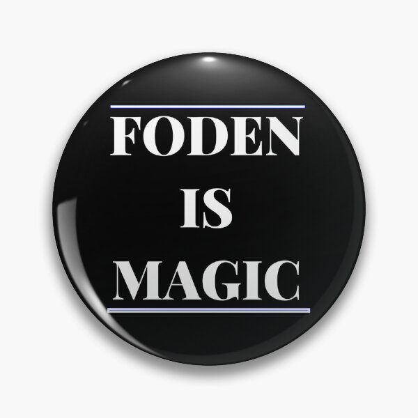 Item preview, Foden Is Magic Sticker designed and sold by maude5ig.