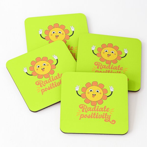 Item preview, Radiate Positivity Cute Daisy Sunshine with positive quote and educational quotes designed and sold by Artistusha.
