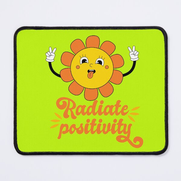 Item preview, Radiate Positivity Cute Daisy Sunshine with positive quote and educational quotes designed and sold by Artistusha.