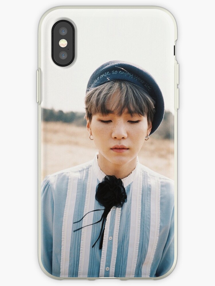 « Min Yoongi », Coques et skins iPhone par fullofuna Redbubble