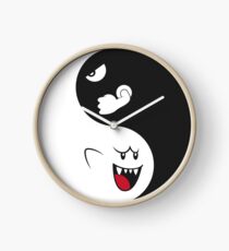 MARIO. Ghost Boo and Bullet Bill Clock