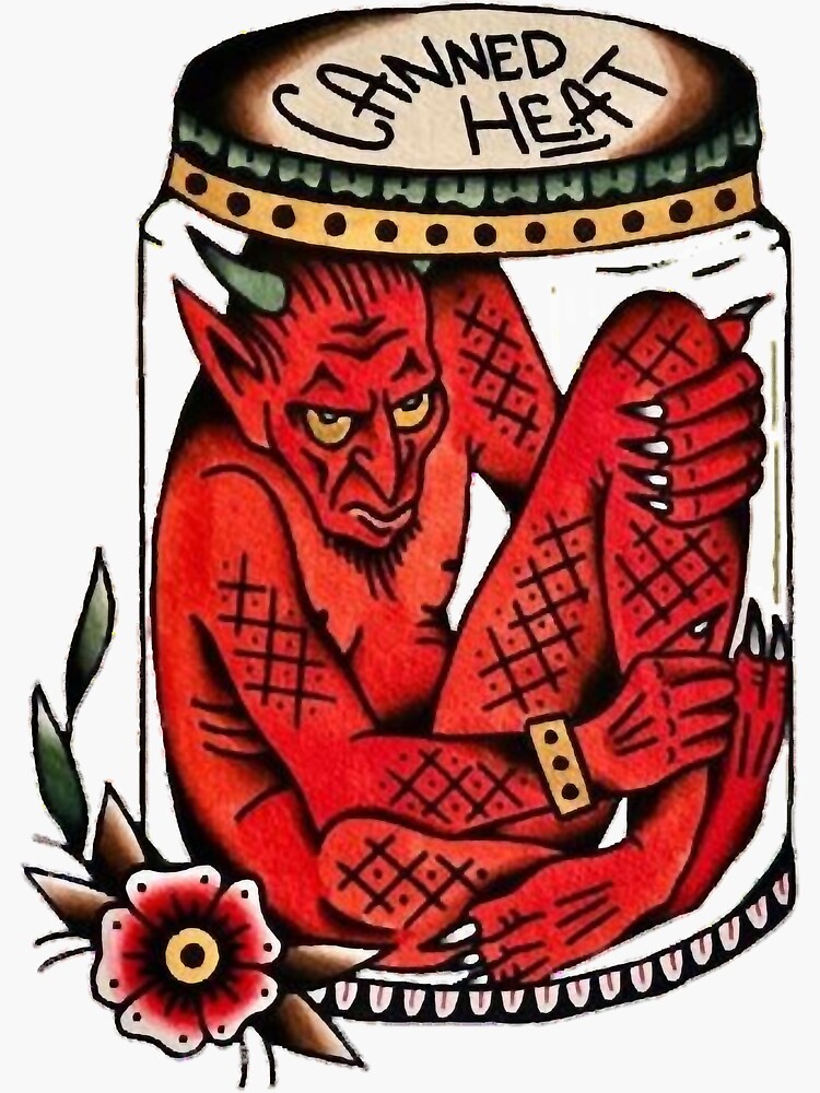 "Canned Heat Please Don’t Go" Sticker for Sale by stechlinski9d Redbubble