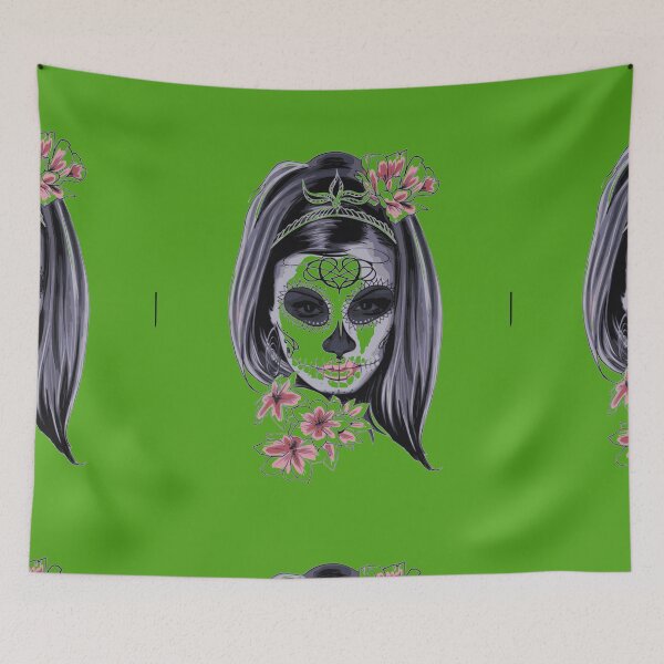 Item preview,         HALLOWEEN HEALTH WORKER WITH EVIL FACE. designed and sold by marie1919.