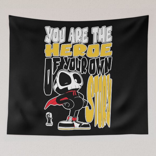 Item preview, You are the heroe of your own story quote Death in Love of Life designed and sold by Dakoraykoto.