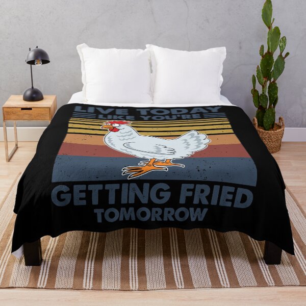 Item preview, Live Today Like You're Getting Fried Tomorrow Vintage Chickens lovers farmer vintage cute designed and sold by elizabethdawnn.