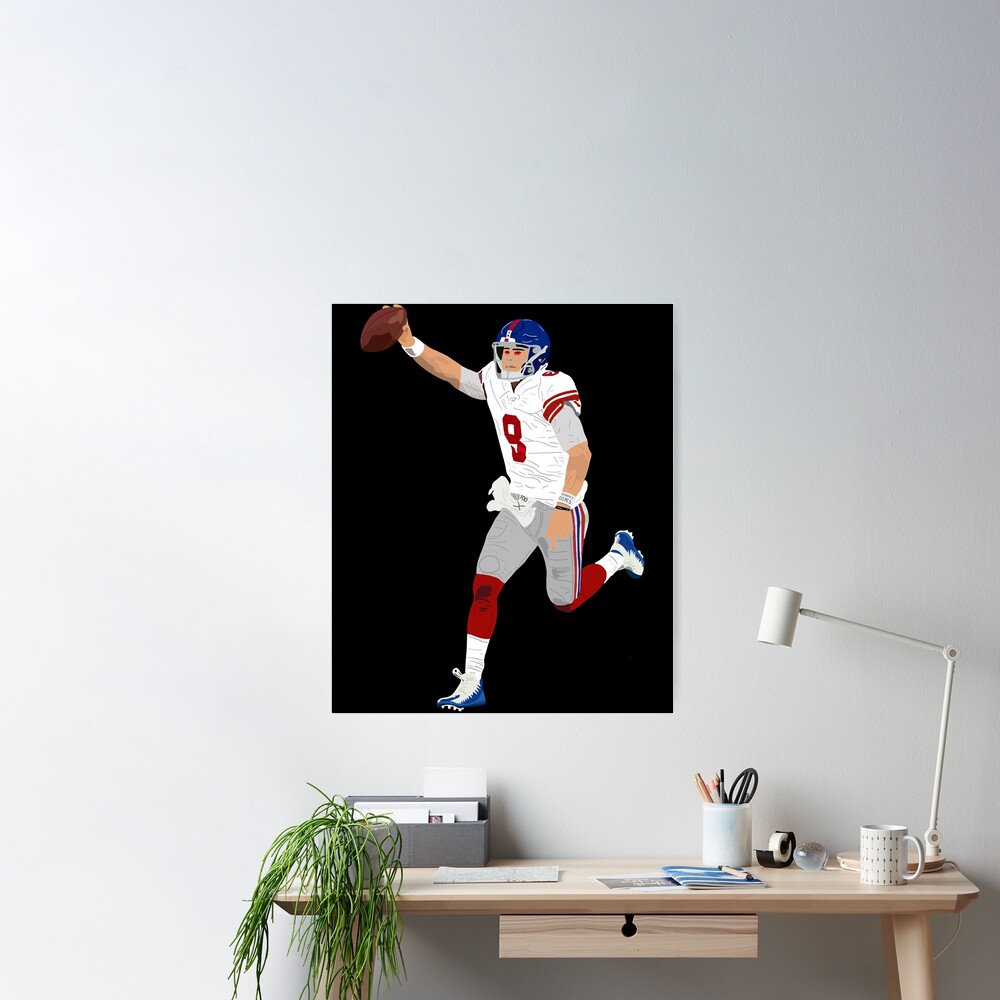 : American Football Player Daniel Jones 6 Canvas Wall Art Poster  Decorative Bedroom Modern Home Print Picture Artworks Posters  24x36inch(60x90cm): Posters & Prints