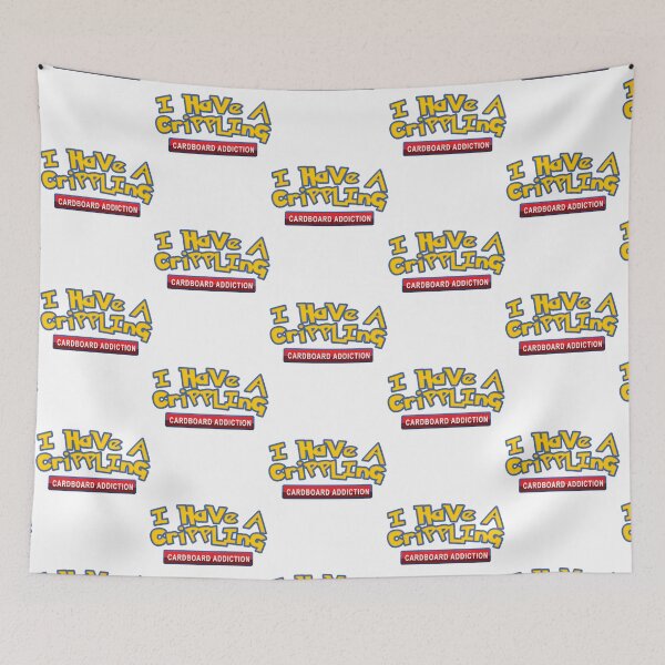 Item preview, I Have A Crippling Cardboard Addiction designed and sold by VogelDoesshop.