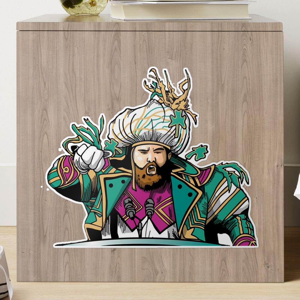 Eagles Jason Kelce  Sticker for Sale by Sharonpayne09