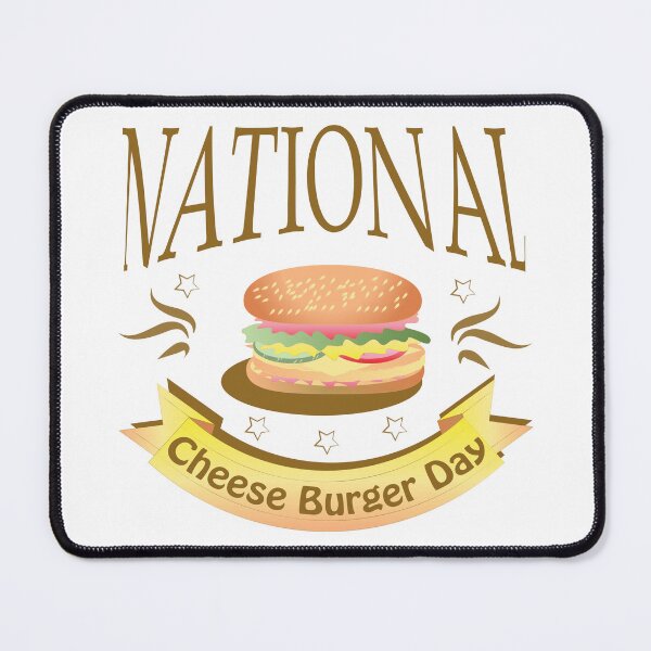 Item preview, National Cheese Burger Day Sign designed and sold by karyalangit.