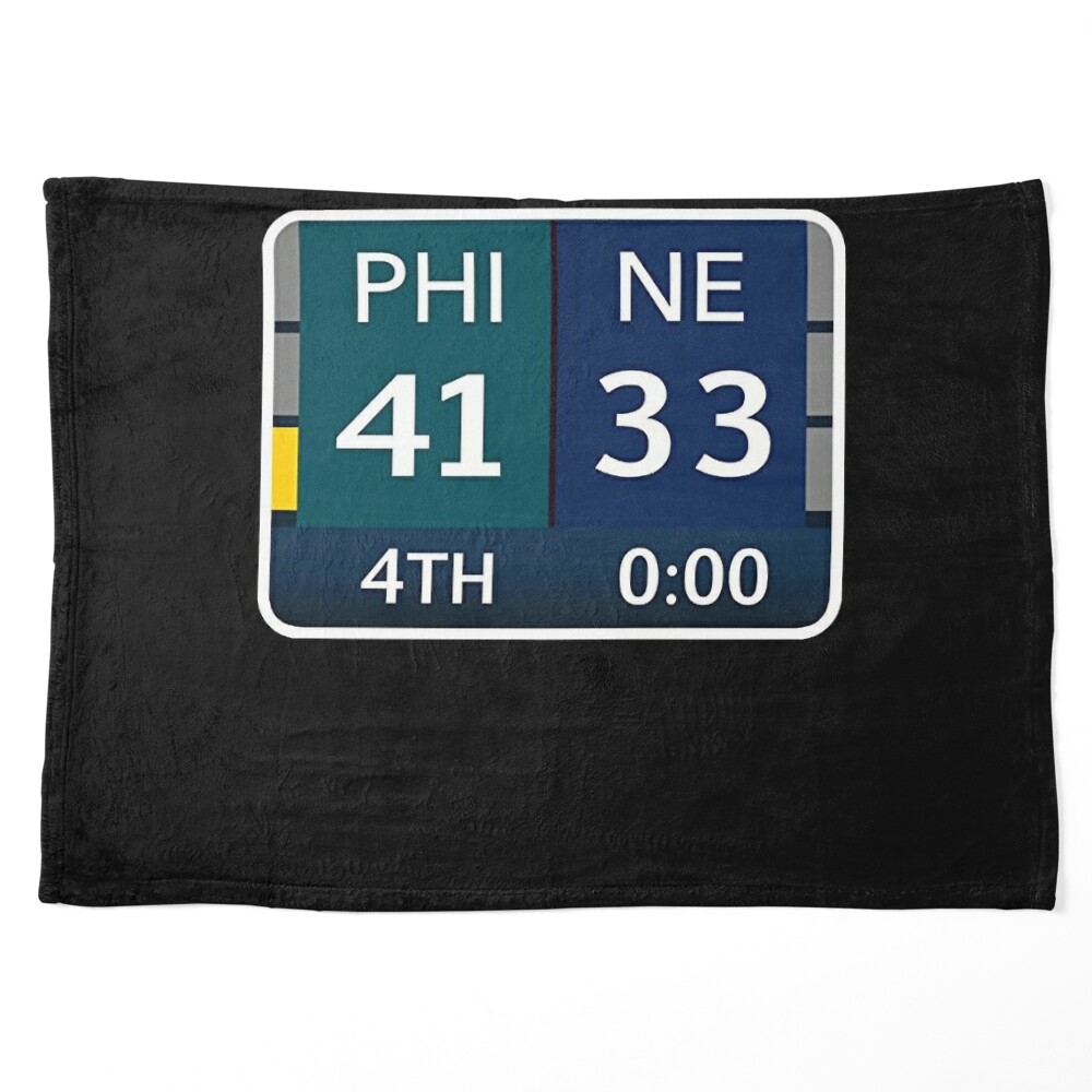 PHI 41 NE 33 Final Score Philadelphia Eagles vs New England