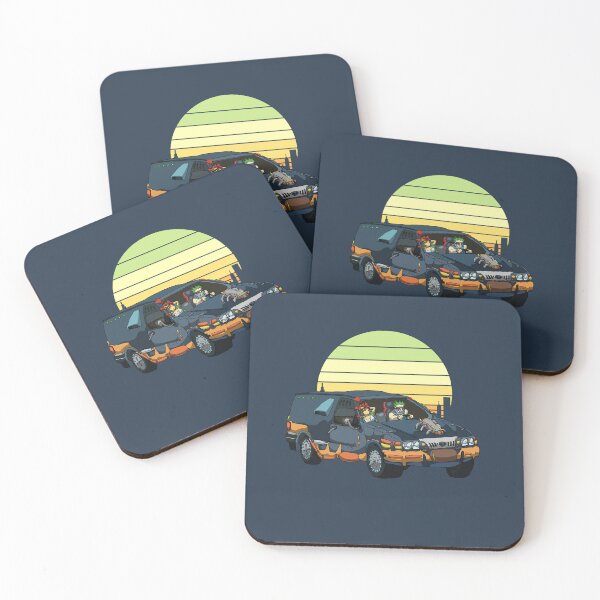 Item preview, Crewed SUV, Retro Sunset designed and sold by Chubuter.
