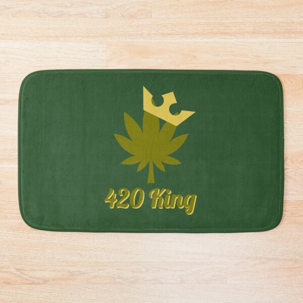 Item preview, 420 King Weed Leaf With Crown Design - For Stoners/Smokers 420/Weed/Marijuana/Cannabis/Pot Lovers designed and sold by SteamParliament.