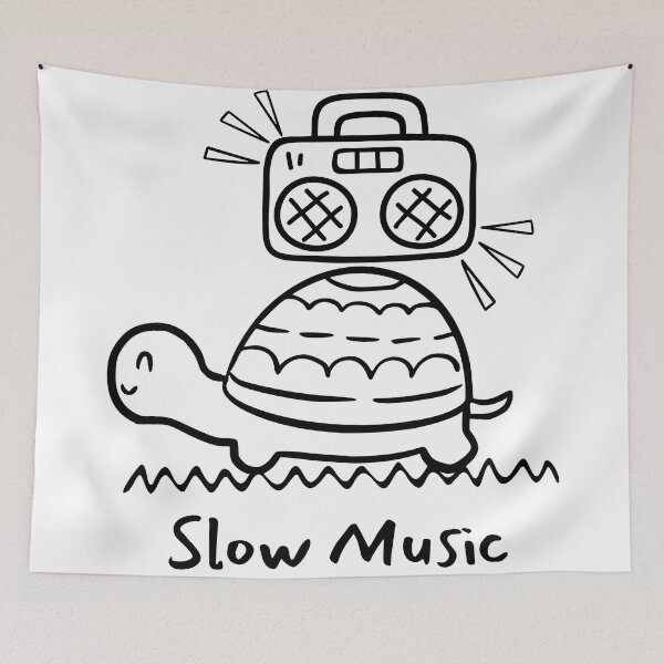 Item preview, Slow Music designed and sold by reypr.