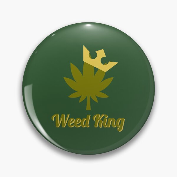 Item preview, Weed King Weed Leaf With Crown Design - For Stoners/Smokers 420/Weed/Marijuana/Cannabis/Pot Lovers designed and sold by SteamParliament.
