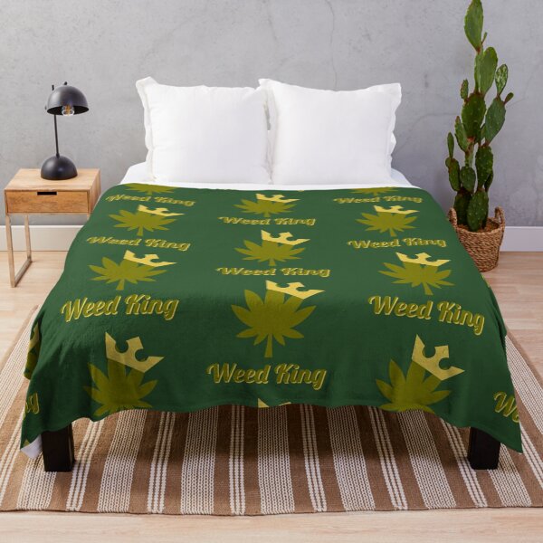 Item preview, Weed King Weed Leaf With Crown Design - For Stoners/Smokers 420/Weed/Marijuana/Cannabis/Pot Lovers designed and sold by SteamParliament.