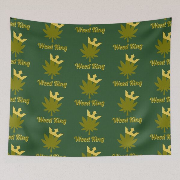 Item preview, Weed King Weed Leaf With Crown Design - For Stoners/Smokers 420/Weed/Marijuana/Cannabis/Pot Lovers designed and sold by SteamParliament.