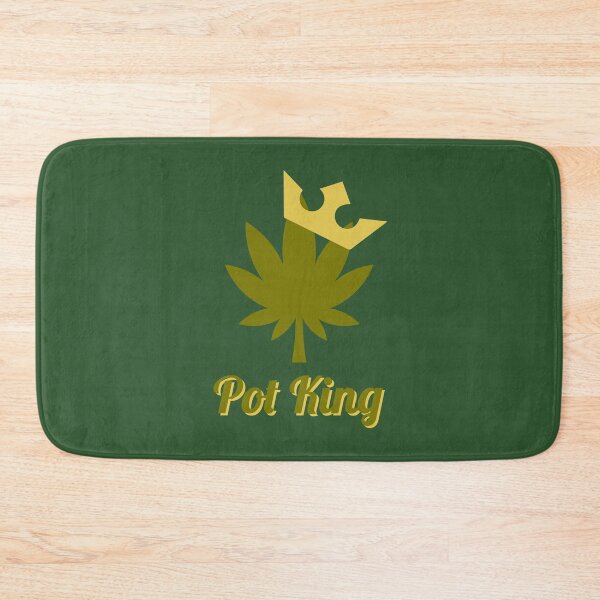 Item preview, Pot King Weed Leaf With Crown Design - For Stoners/Smokers 420/Weed/Marijuana/Cannabis/Pot Lovers designed and sold by SteamParliament.