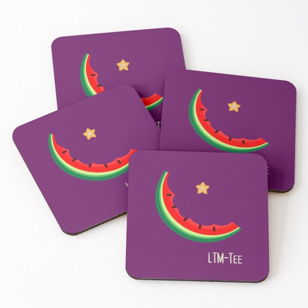 Item preview, Crescent Moon And A Star - Watermelon and Star Fruit  designed and sold by LTM-tee.