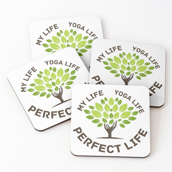 Item preview, My life+yoga life=perfect life designed and sold by Hammy97.