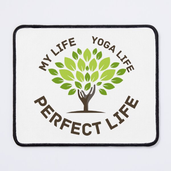 Item preview, My life+yoga life=perfect life designed and sold by Hammy97.
