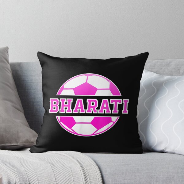 Item preview, Bharati Nombre Niñas Fútbol Jugar Fútbol Deportes Fan Balls designed and sold by Tobiasforslund.